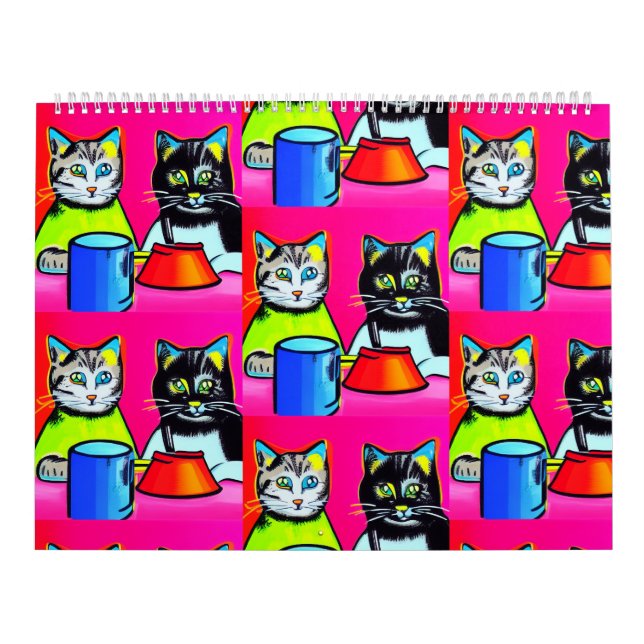 Cats Go Wild 2023 Calendar (Cover)
