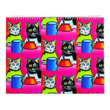 Cats Go Wild 2023 Calendar