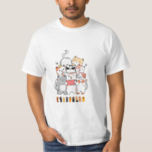 cats group design T-Shirt