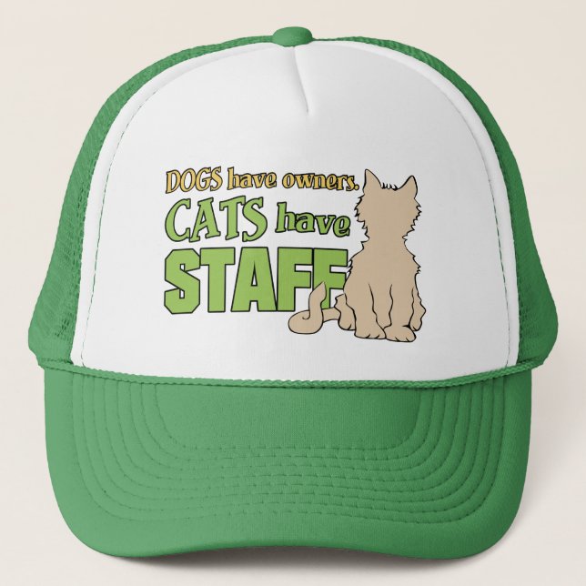 CATS HAVE STAFF hats (Front)