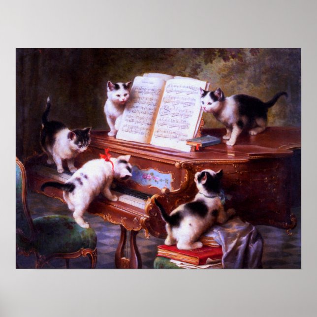 Cats Having Fun 11" x 8.5", Poster Paper (Matte) (Front)
