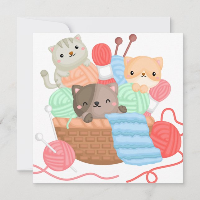 Cats Holiday Card (Front)