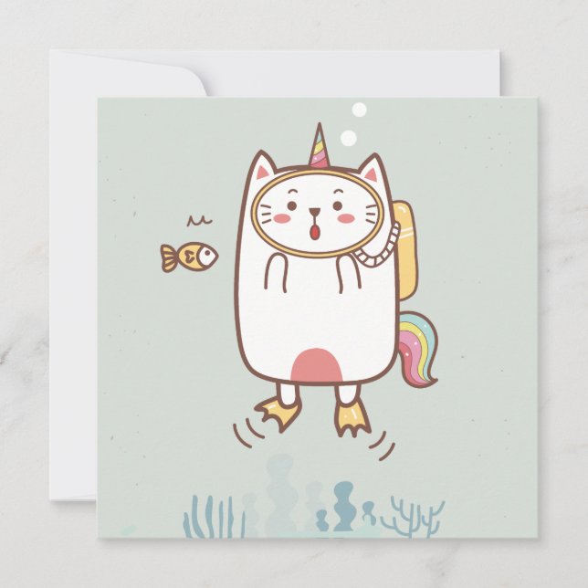 Cats Holiday Card (Front)