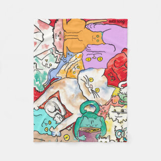 CATS! I LOVE CATS!  BLANKET