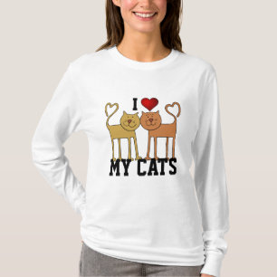 Cats: I Love My Cats T-Shirt
