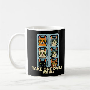Cats In Blister Pack Medicine For Happiness Coffee Mug