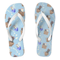 Cats in box and milk drops on blue