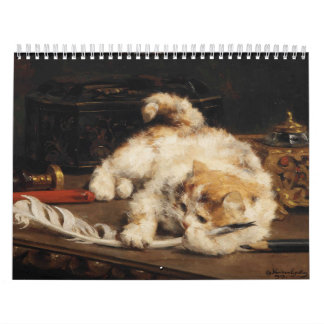 Cats in Classic Art Calendar