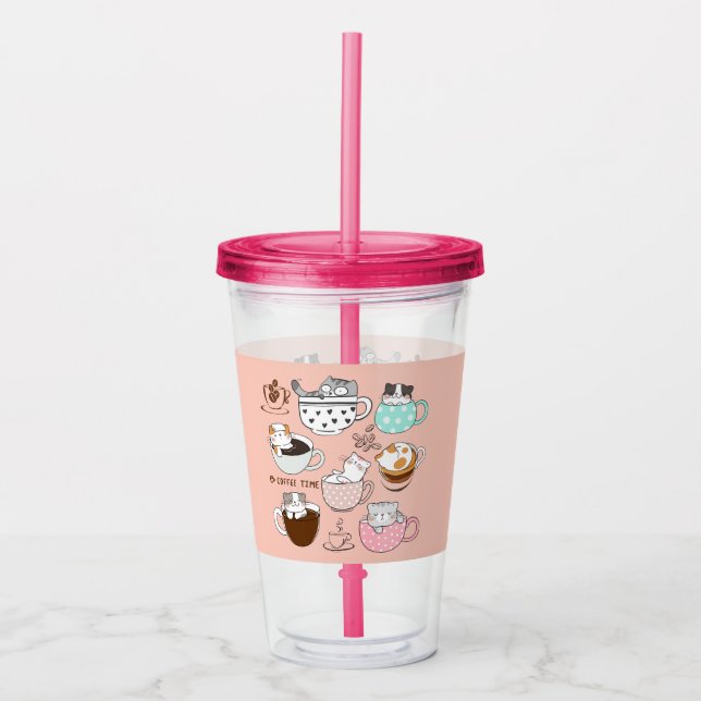 Cats in Coffee Cups (Front)