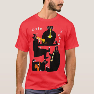Cats in Jazz T-Shirt