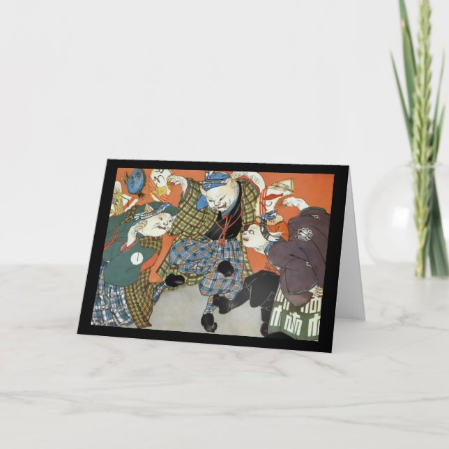 Cats in Kilts Card (Front)