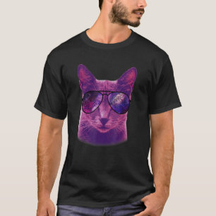 Cats In Outer Space Cosmic Cats Space Cats T-Shirt