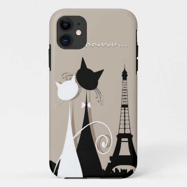 cats in paris iphone 5 case (Back)