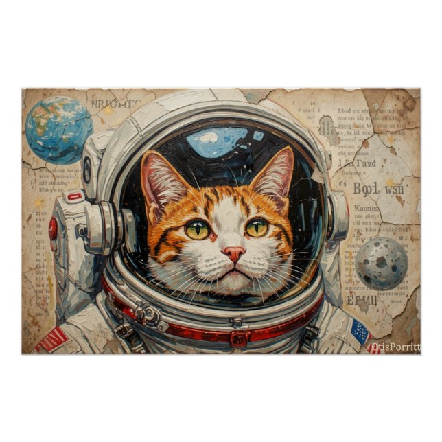 CATS IN SPACE 11 POSTER (Front)