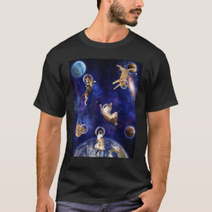 Cats In Space Kitten Outerspace Galaxy Cat 1 T-Shirt