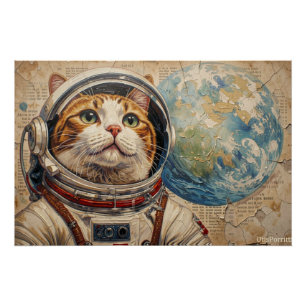 CATS IN SPACE POSTER