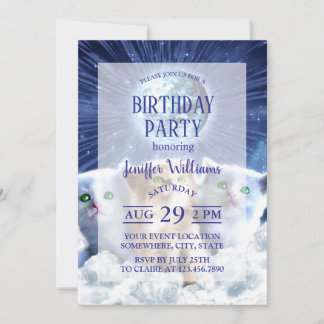 Cats in the cloud                                  invitation