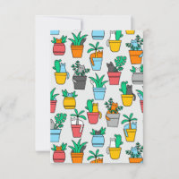 Cats in the flowerpots