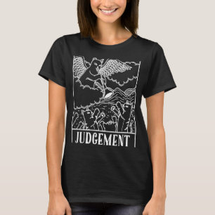 Cats Judgement Tarot Card Men Women T-Shirt
