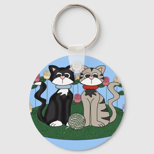 Cats Key Ring (Front)