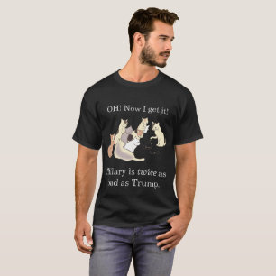 Cats learning about how Hillary sucks T-Shirt