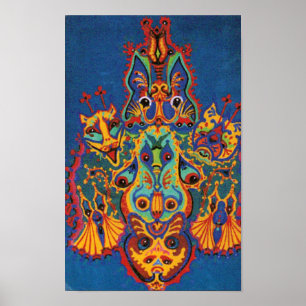 Cats, Louis Wain Poster