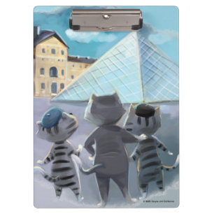 Cats Louvre Paris - Clipboard