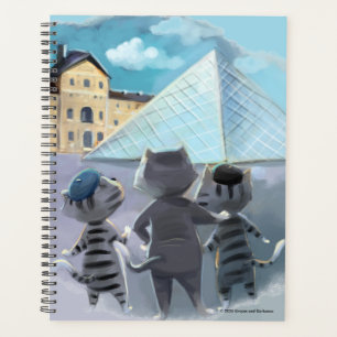 Cats Louvre Paris - Weekly Planner