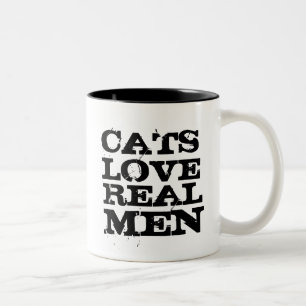 Cats Love Real Men Mug