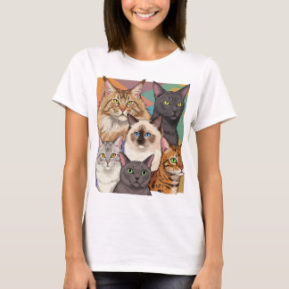 Cats lovers T-Shirt - cats gang
