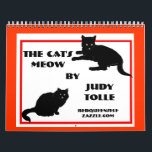 Cat's Meow Calendar<br><div class="desc">A year of cat's by Judy Tolle</div>