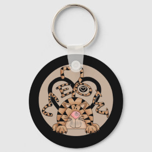 Cat's Meow Key Ring