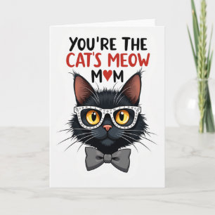 Cats Meow Mother Illustration Card