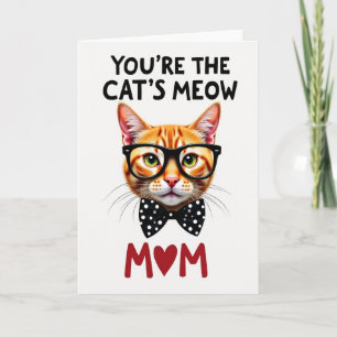 Cats Meow Sweet Mothers Day Card