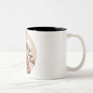 Cat's Meow Two-Tone Coffee Mug