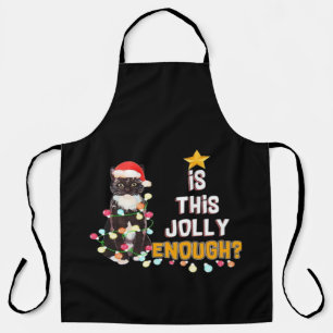 Cats Merry Chirstmas Apron