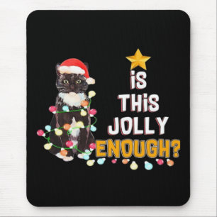 Cats Merry Chirstmas Mouse Pad