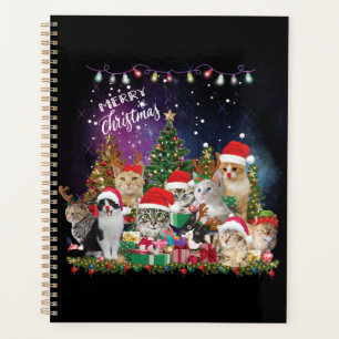 Cats Merry christmas Light Planner