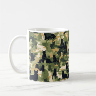 Cats Military Camouflage Coffee Mug