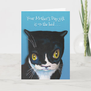 Cat's Mother's Day SURPRISE! Card