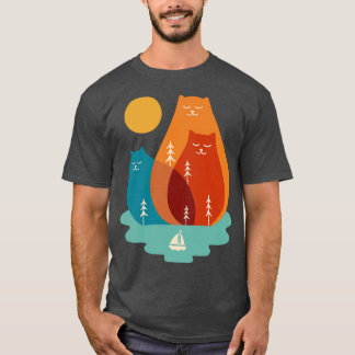 CATS MOUNTAINS SHAPE T-Shirt