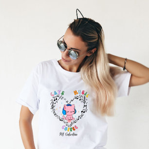 Cats Music Coffee My Valentine T-Shirt