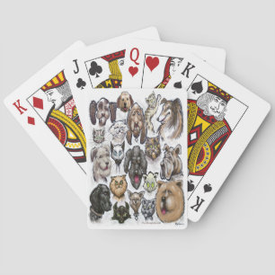 Cats n Dogs Playing Cards