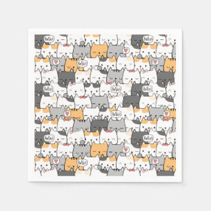 Cats Napkin