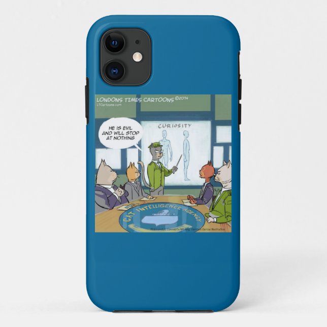 Cats Natural Enemy Funny iPhone 5/5S Case (Back)