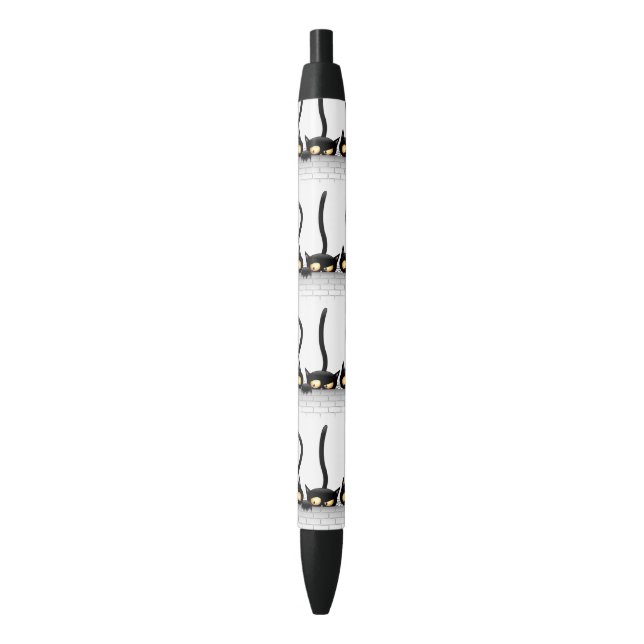 Cats Naughty, Playful and Funny Characters Black Ink Pen (Front Vertical)