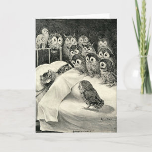 Cat's Nightmare Greeting Card