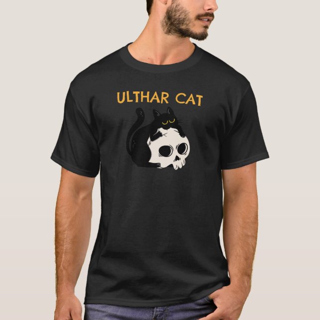 Cats of Ulthar HP Lovecraft T-Shirt (Front)