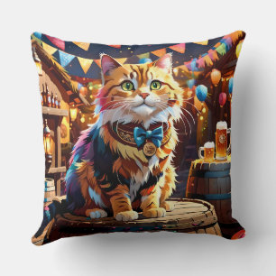 Cats Oktoberfest Cushion