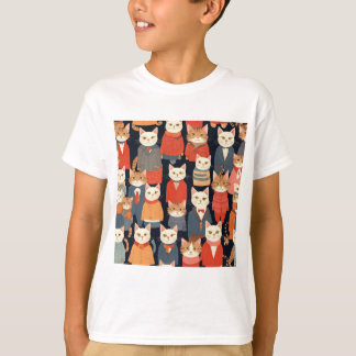 Cats on shirt